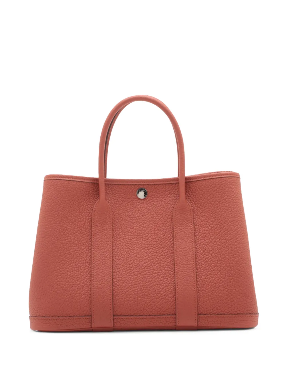 Pre-owned Hermes 2023 Negonda Garden Party 30 Tote Bag In Orange