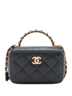 CHANEL Pre-Owned トップハンドル ココマーク フラップ クラッチオン