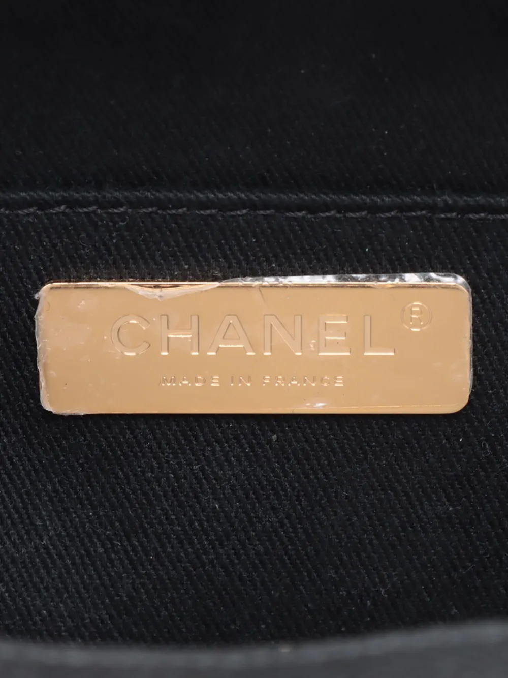 Pre-owned Chanel 2019 Cc Stitched Caviar Waist Bag Belt Bag In Black