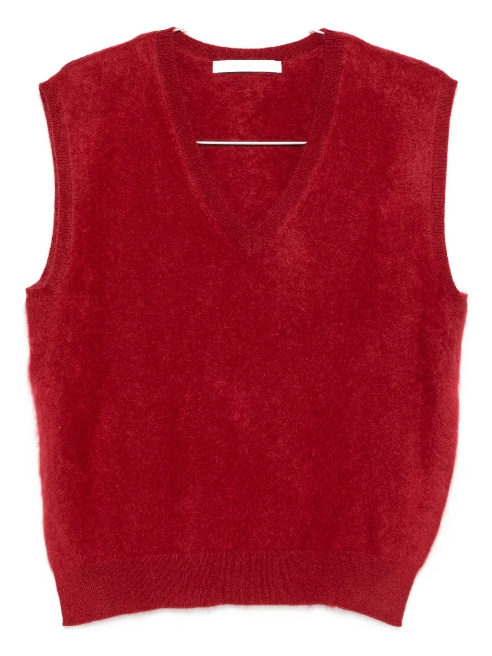 absolut cashmere Canotta Miriam con scollo a V - Rosso