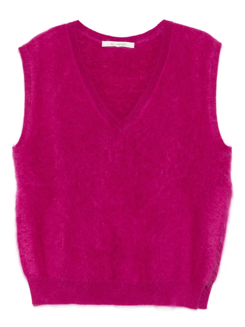 Absolut Cashmere Miriam V-neck Vest In Pink