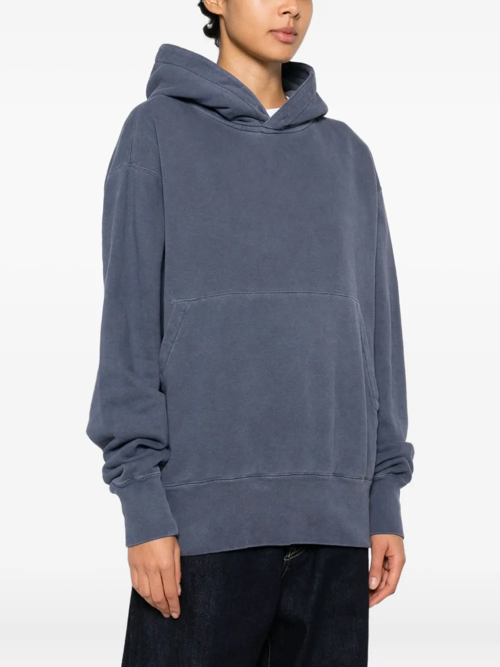  Kuro Sudadera Con Bolsillo Y Capucha - Azul 