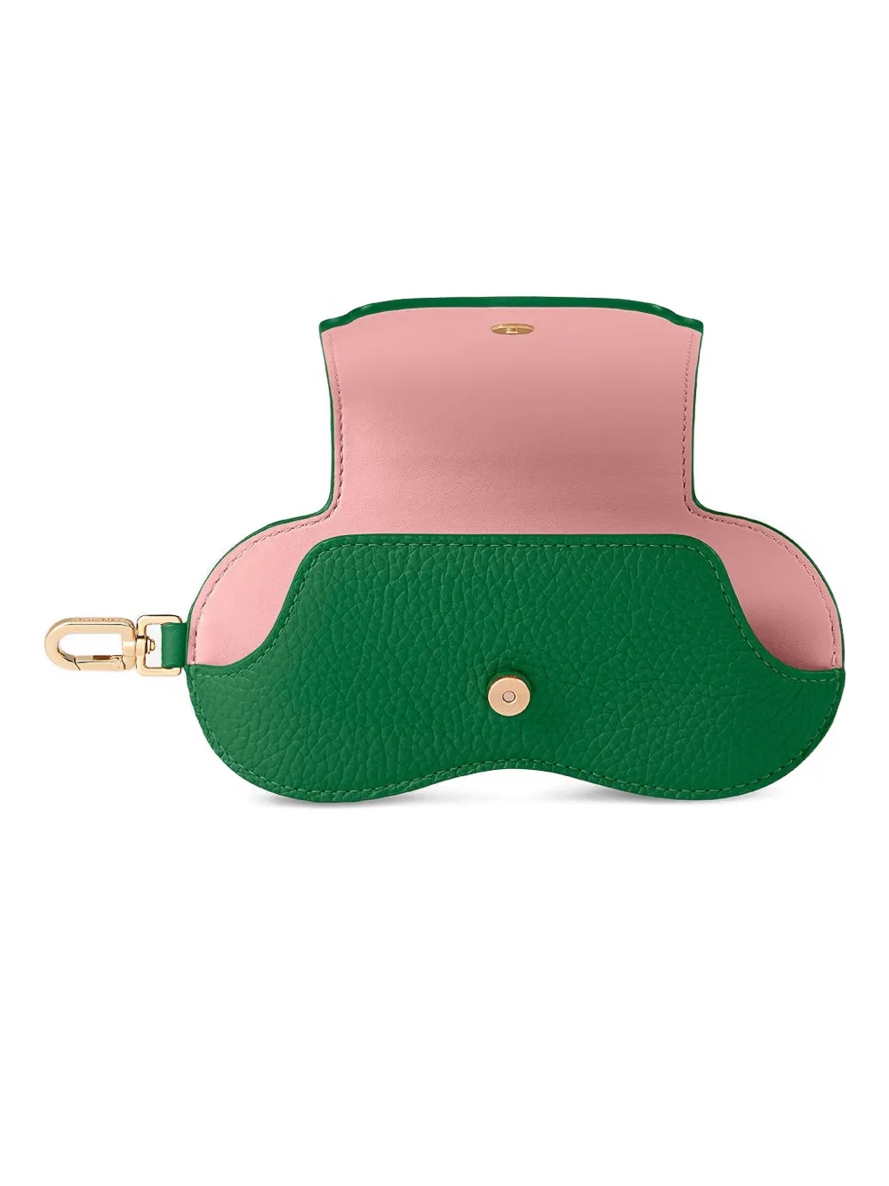 Maison De Sabre Clippable Leather Sunglasses Case In Brown