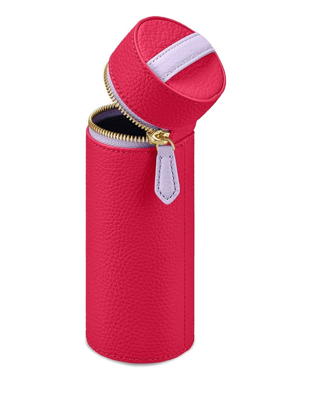 MAISON de SABRÉ Leren penseelhoes met rits Rood