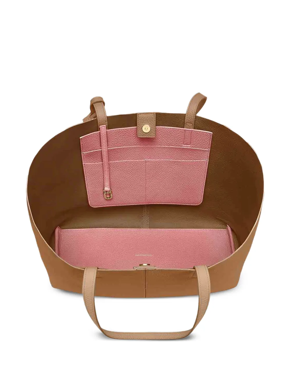 MAISON de SABRÉ Snap Soft leren shopper Beige