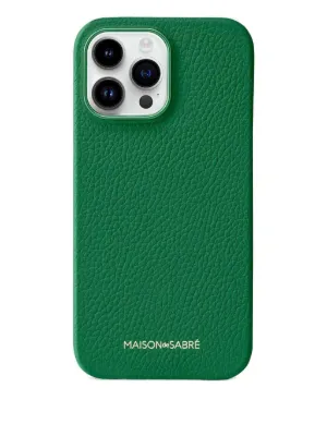 MAISON De SABRÉ ロゴ iPhone 17 Air ケース | グリーン | FARFETCH JP