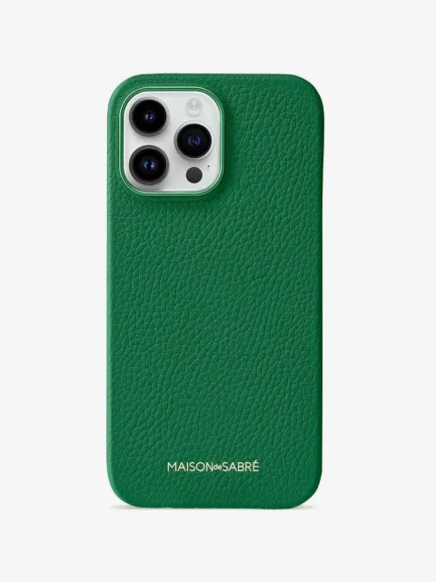 MAISON de SABRÉ Leather iPhone 15 Pro case