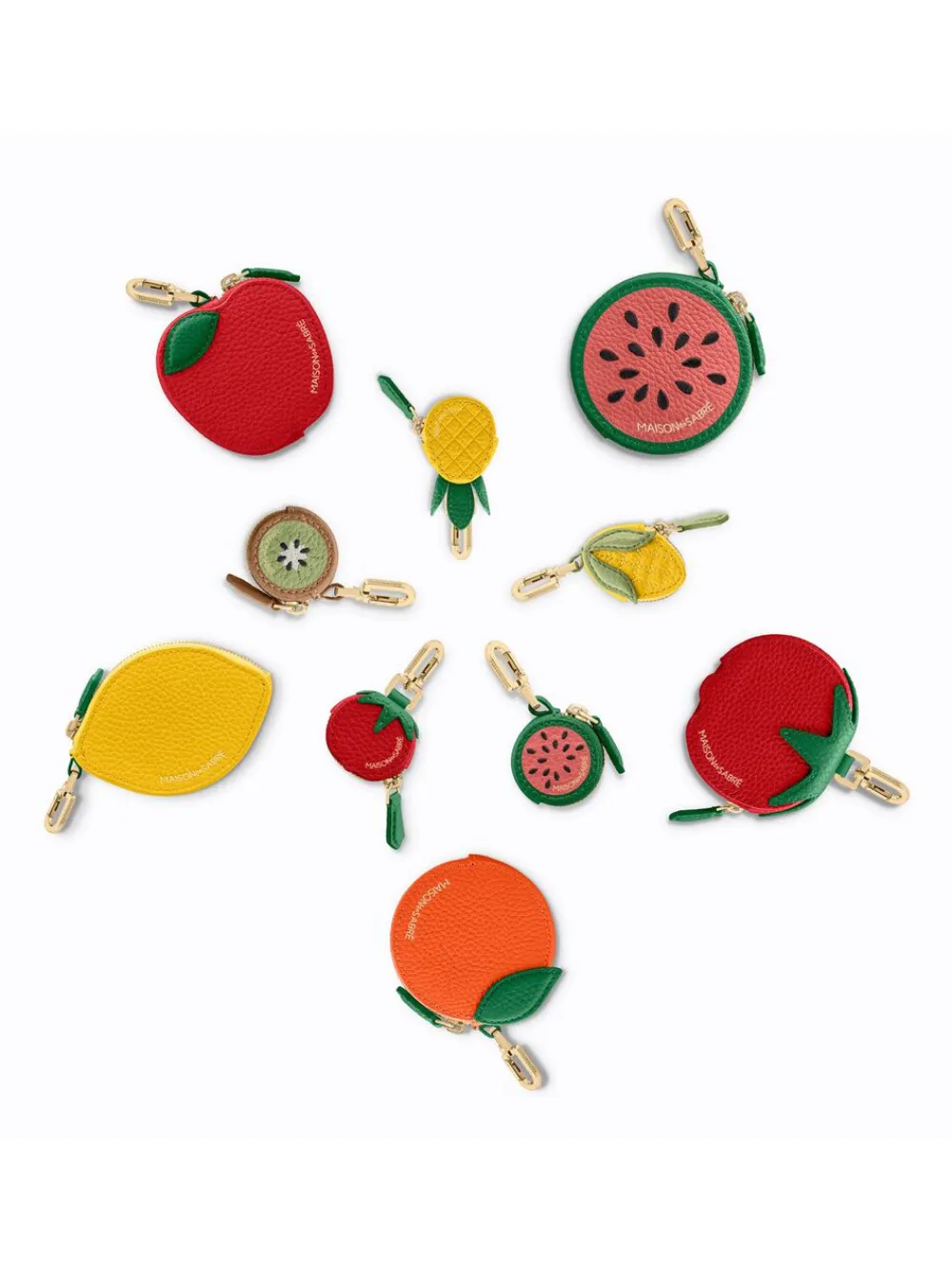 MAISON de SABRÉ Sabrémoji™ portemonnee Rood