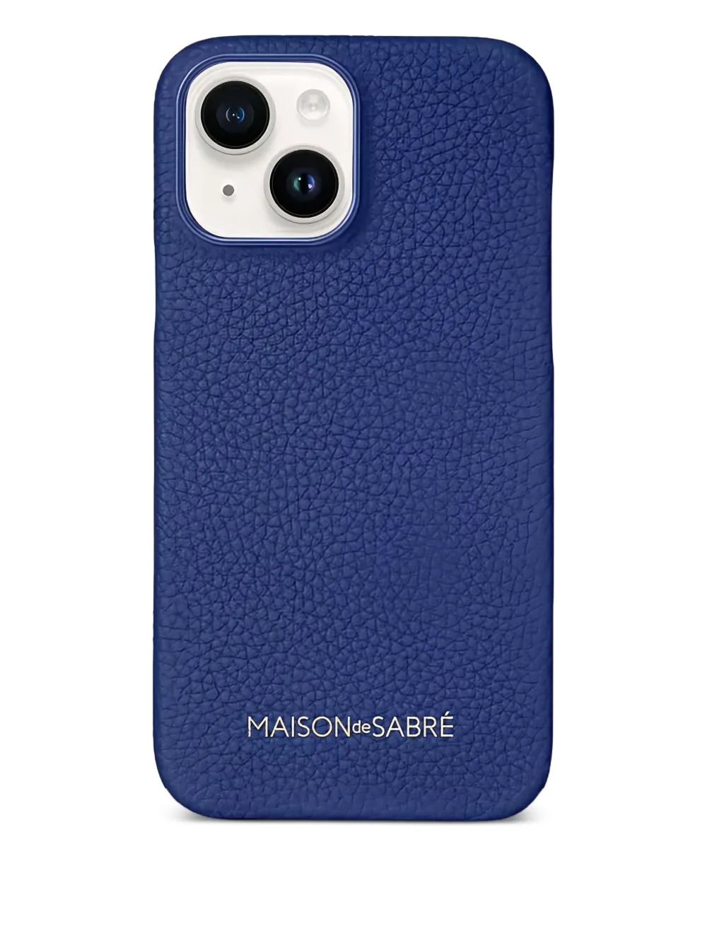 MAISON de SABRÉ leather iPhone 15 case | Blue | Image 1