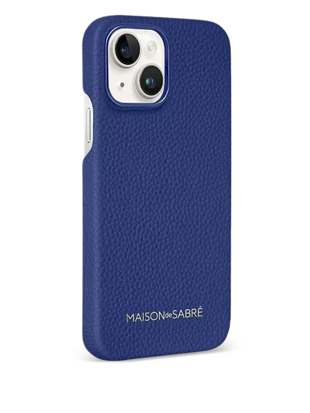  Maison De Sabré Leather Phone Case (iphone 15) - Blue 