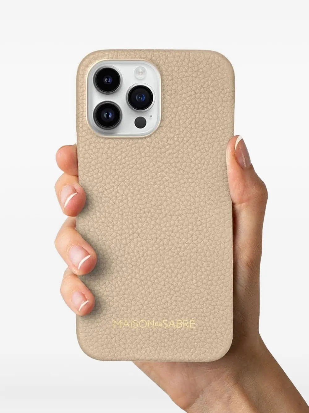 MAISON de SABRÉ Cover per iPhone 15 - Toni neutri