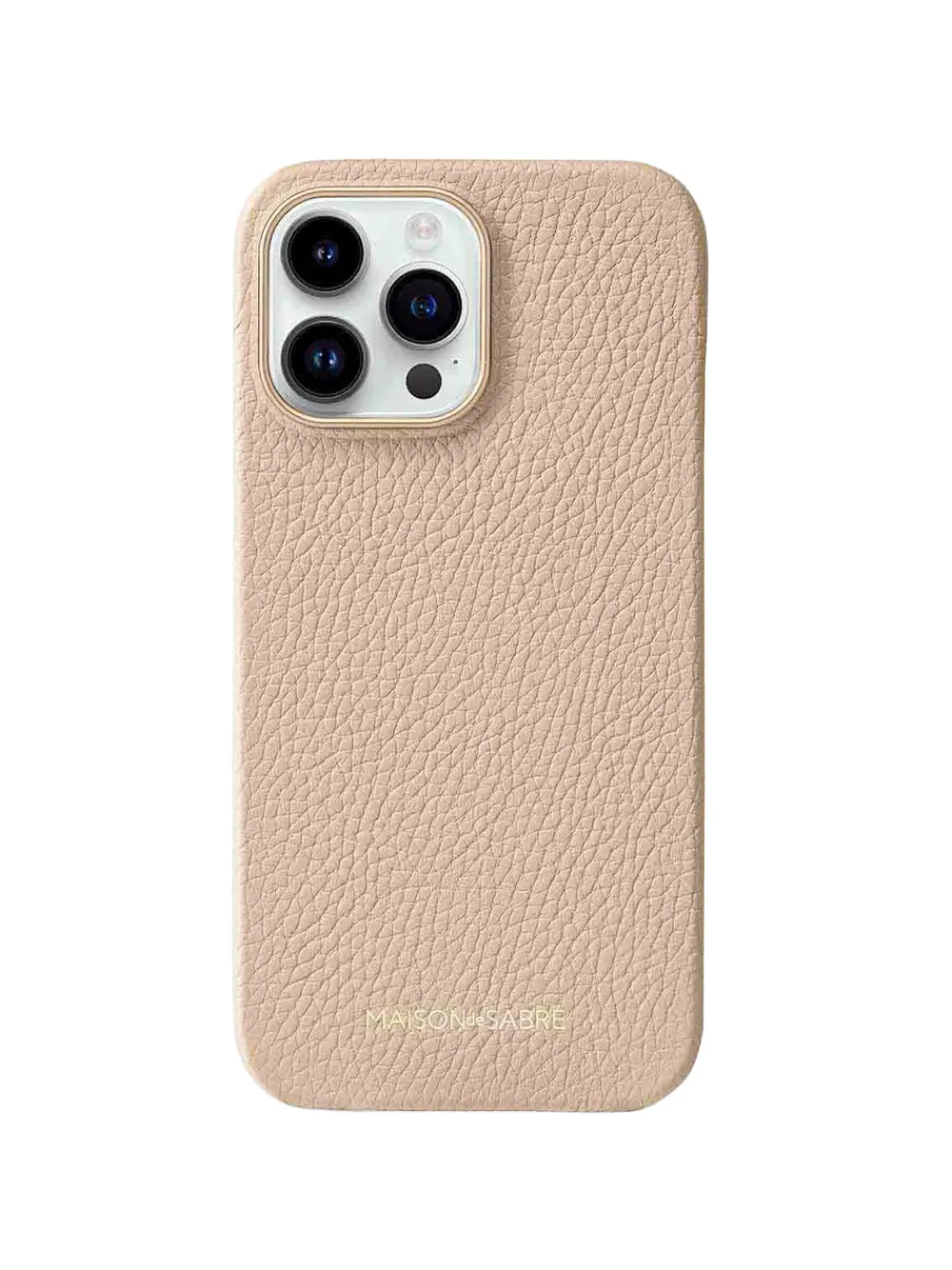 MAISON de SABRÉ leather iPhone 15 Pro case · One Size