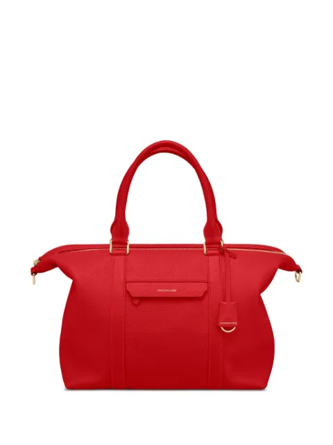 MAISON de SABRÉ Weekender trapezoid-silhouette leather holdall