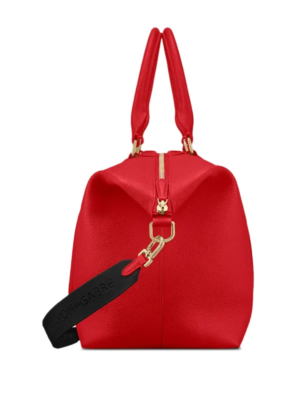 MAISON de SABRÉ レザーボストン The Boston Bag - Pecan Brown – MAISON de SABRÉ