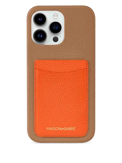 MAISON de SABRÉ iPhone 15 Pro-Hülle mit Kartenfächern