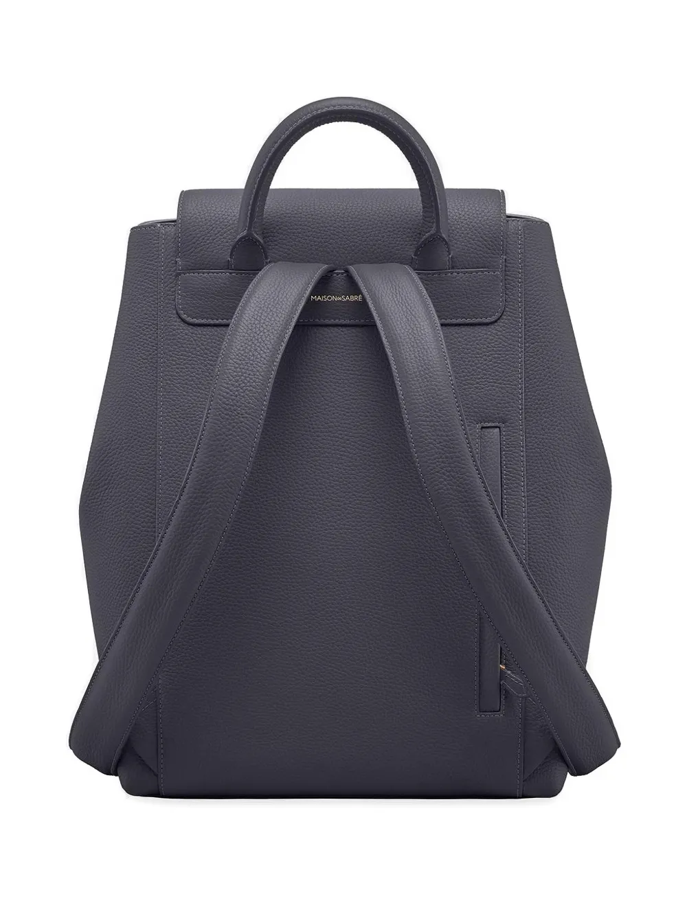 MAISON de SABRÉ Flap leren rugzak Grijs