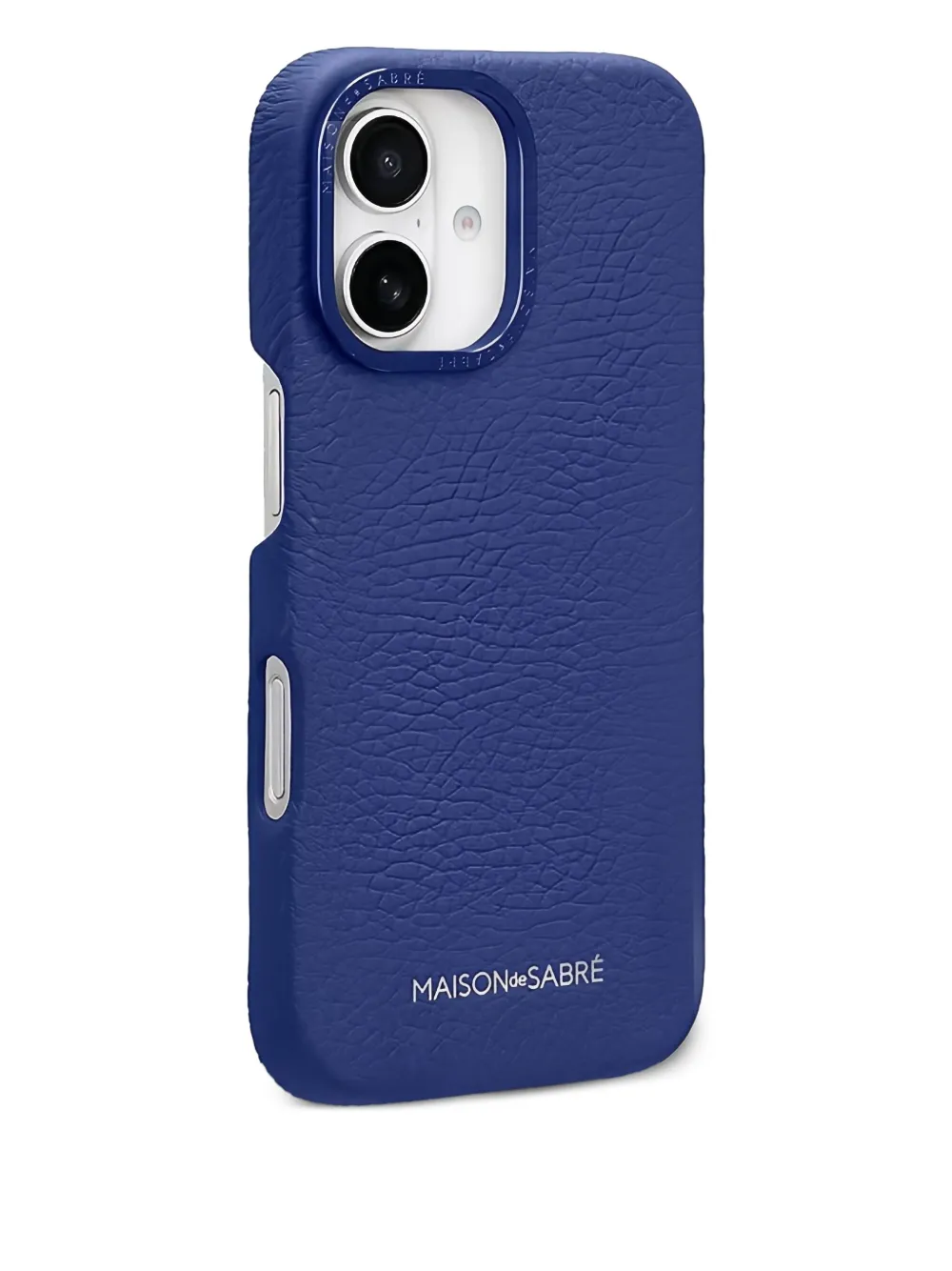  Maison De Sabré Leather Phone Case (iphone 16) - Blue 