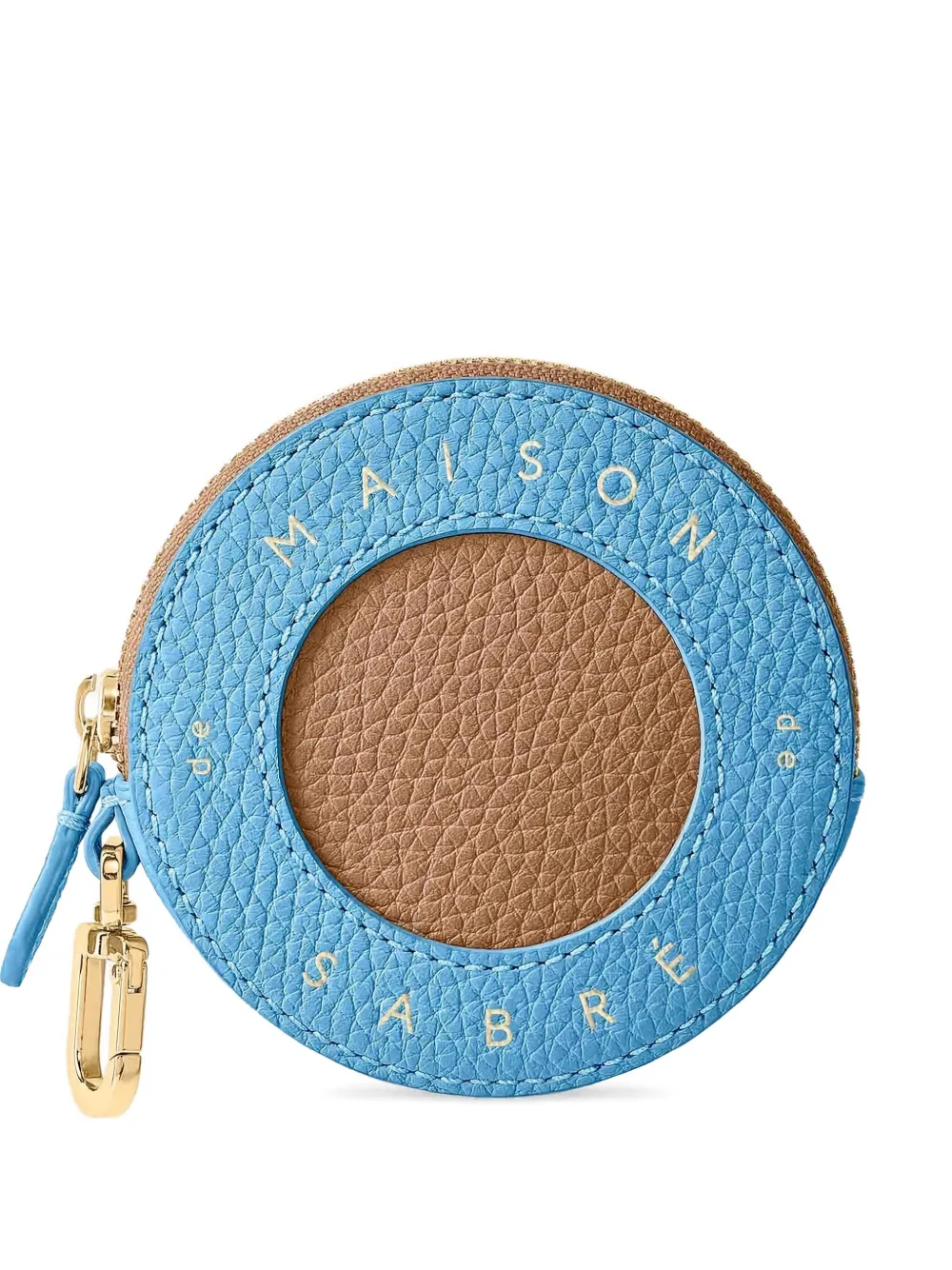 MAISON de SABRÉ zip leather coin purse | Blue | Image 1