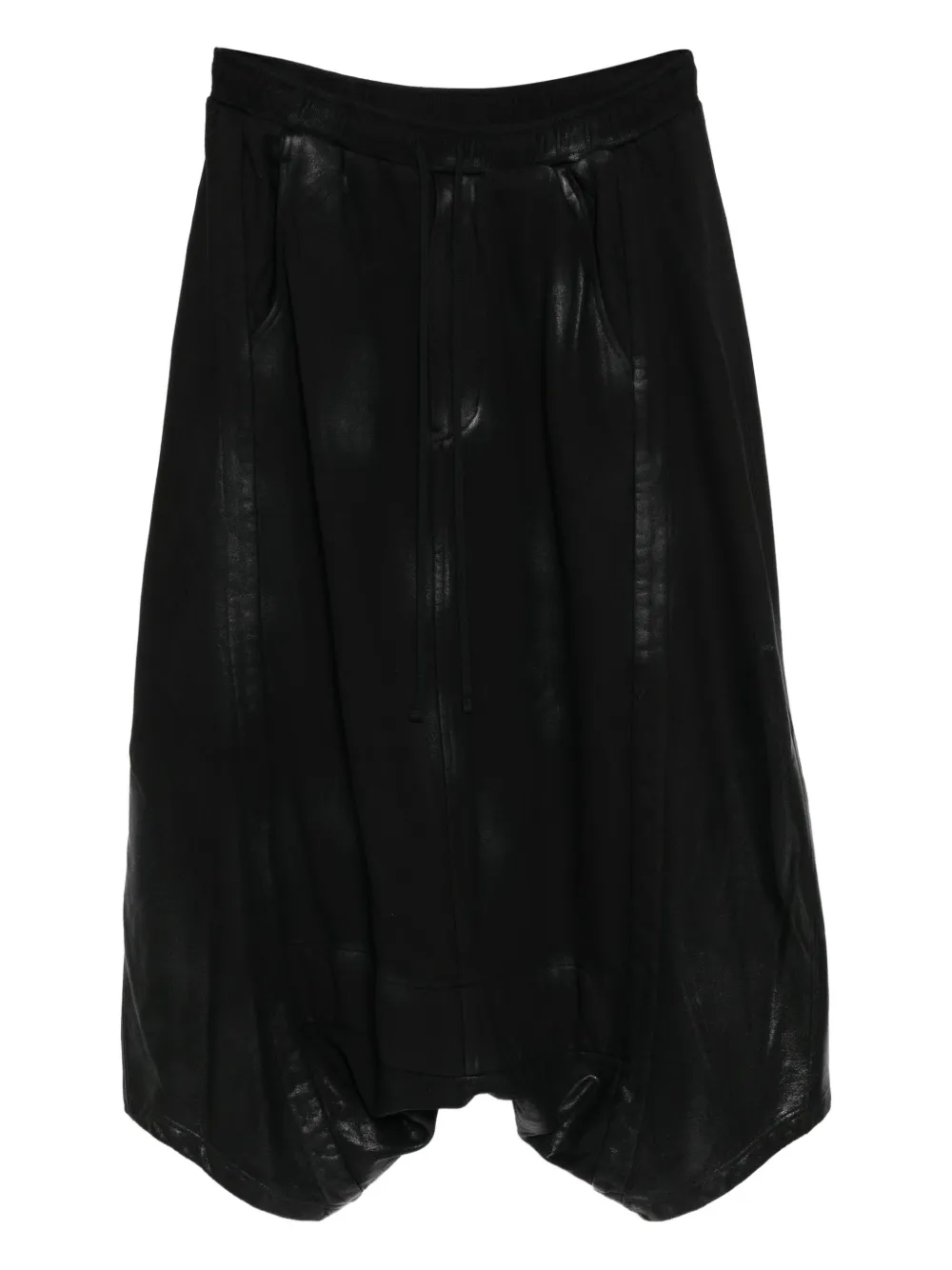 Julius drop-crotch pants | Black | Image 1