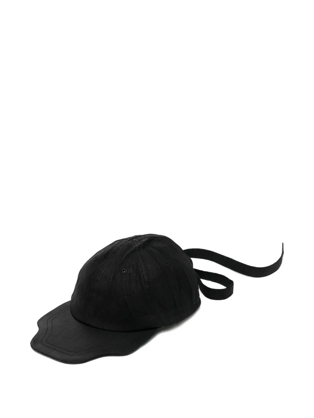 Julius denim cap | Black | Image 1