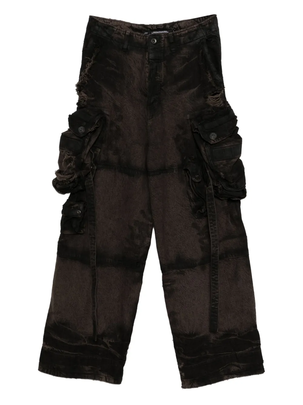 Julius Gas Mask pants | Brown | Image 1