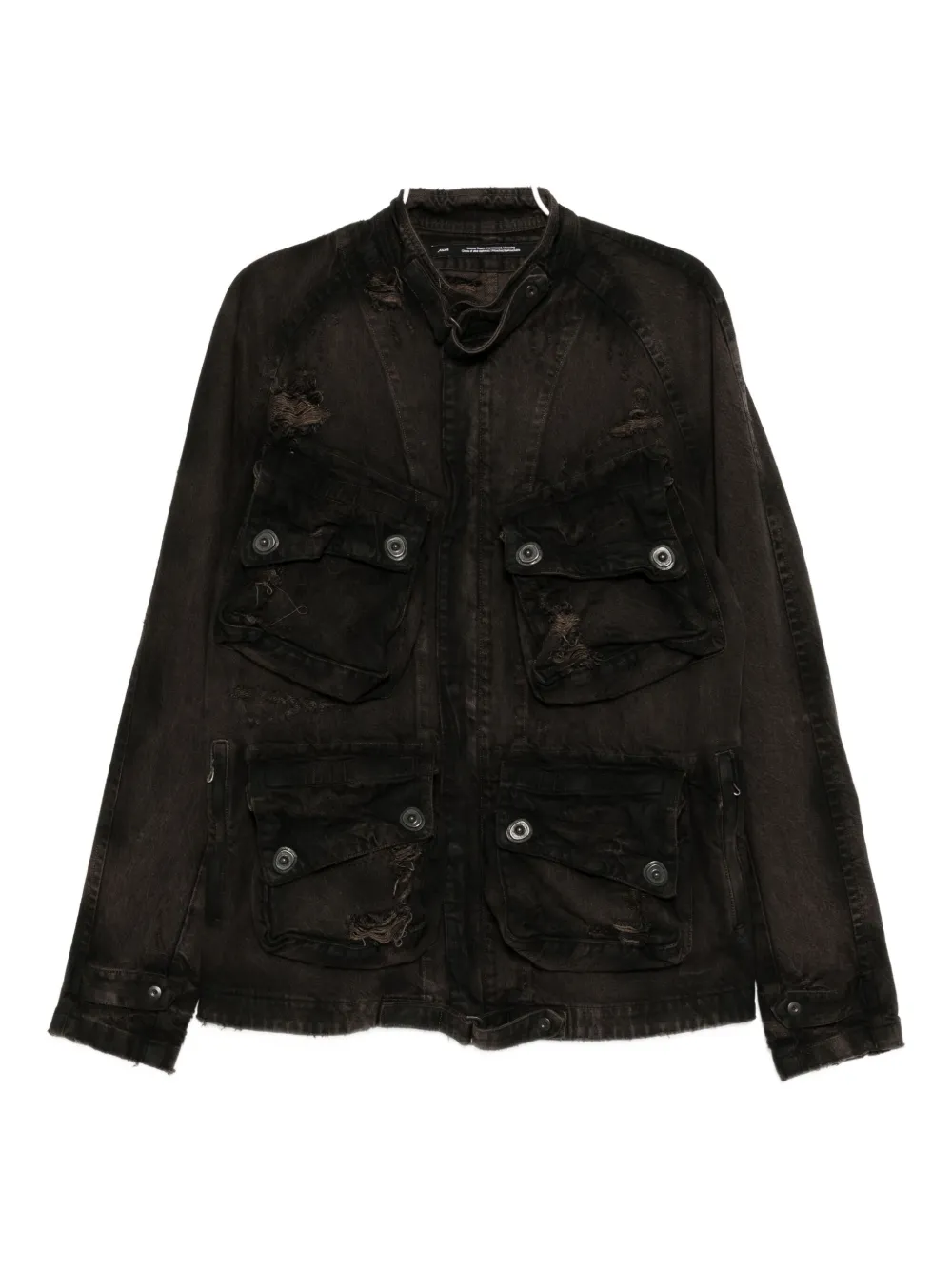 Julius distressed pocket jacket | marrón | Image 1