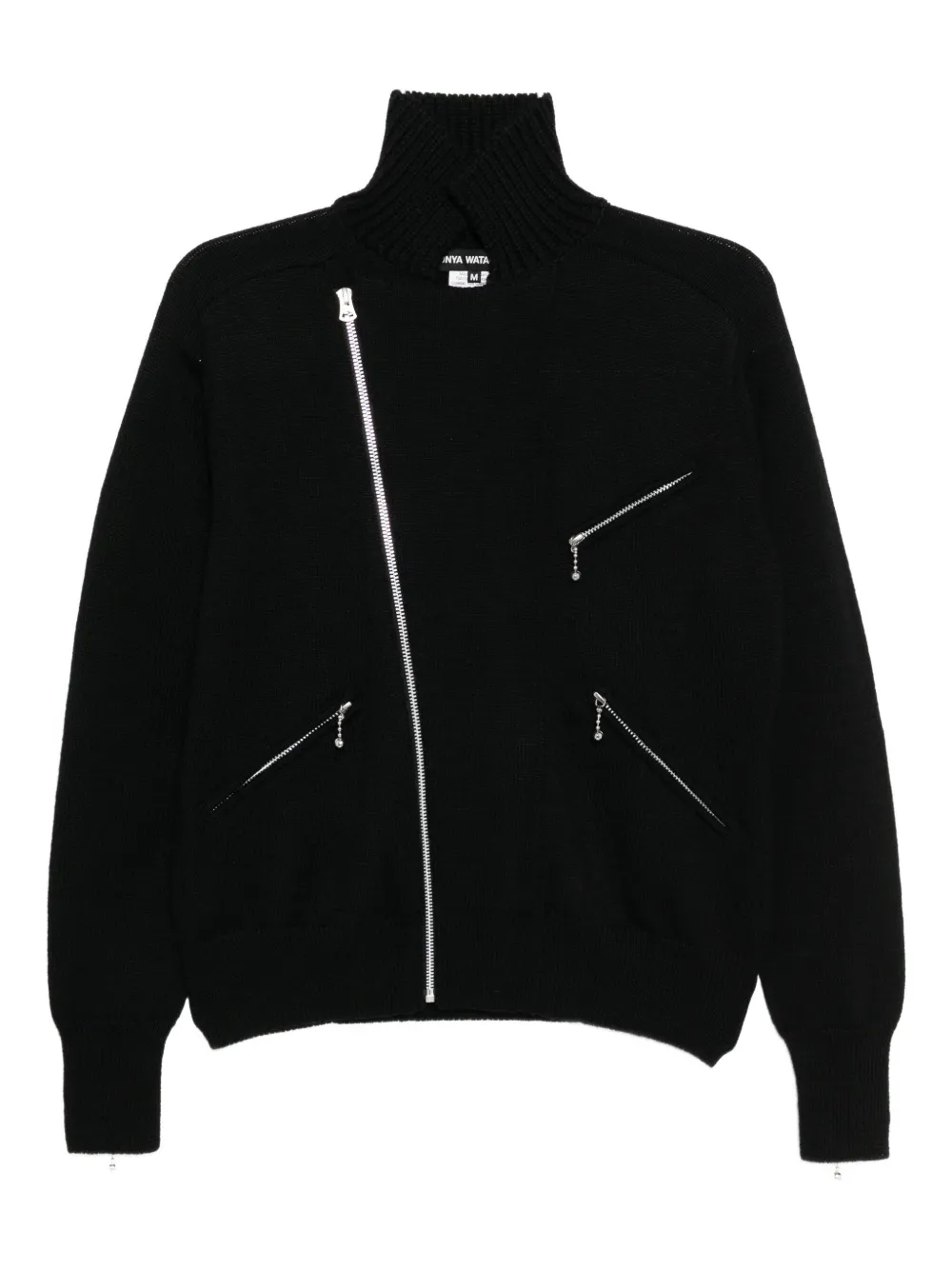 Junya Watanabe Wool Cardigan In Black