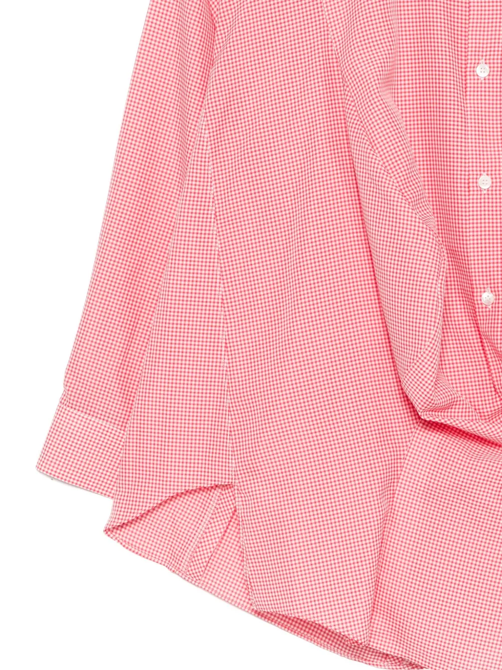 Comme Des Garçons Blouse met lange mouwen Rood