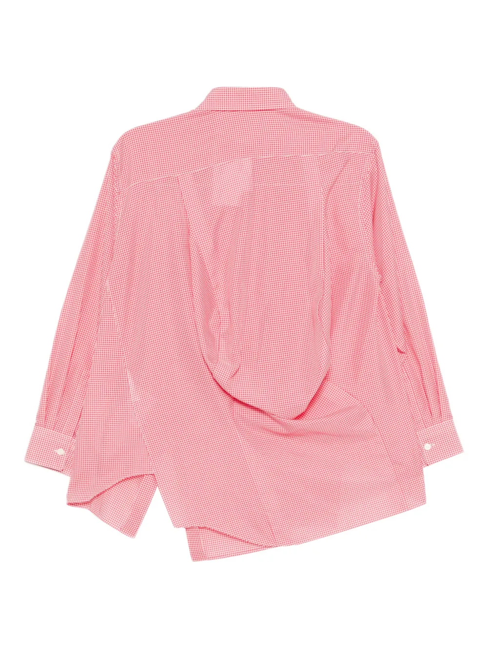 Comme Des Garçons Blouse met lange mouwen - Rood