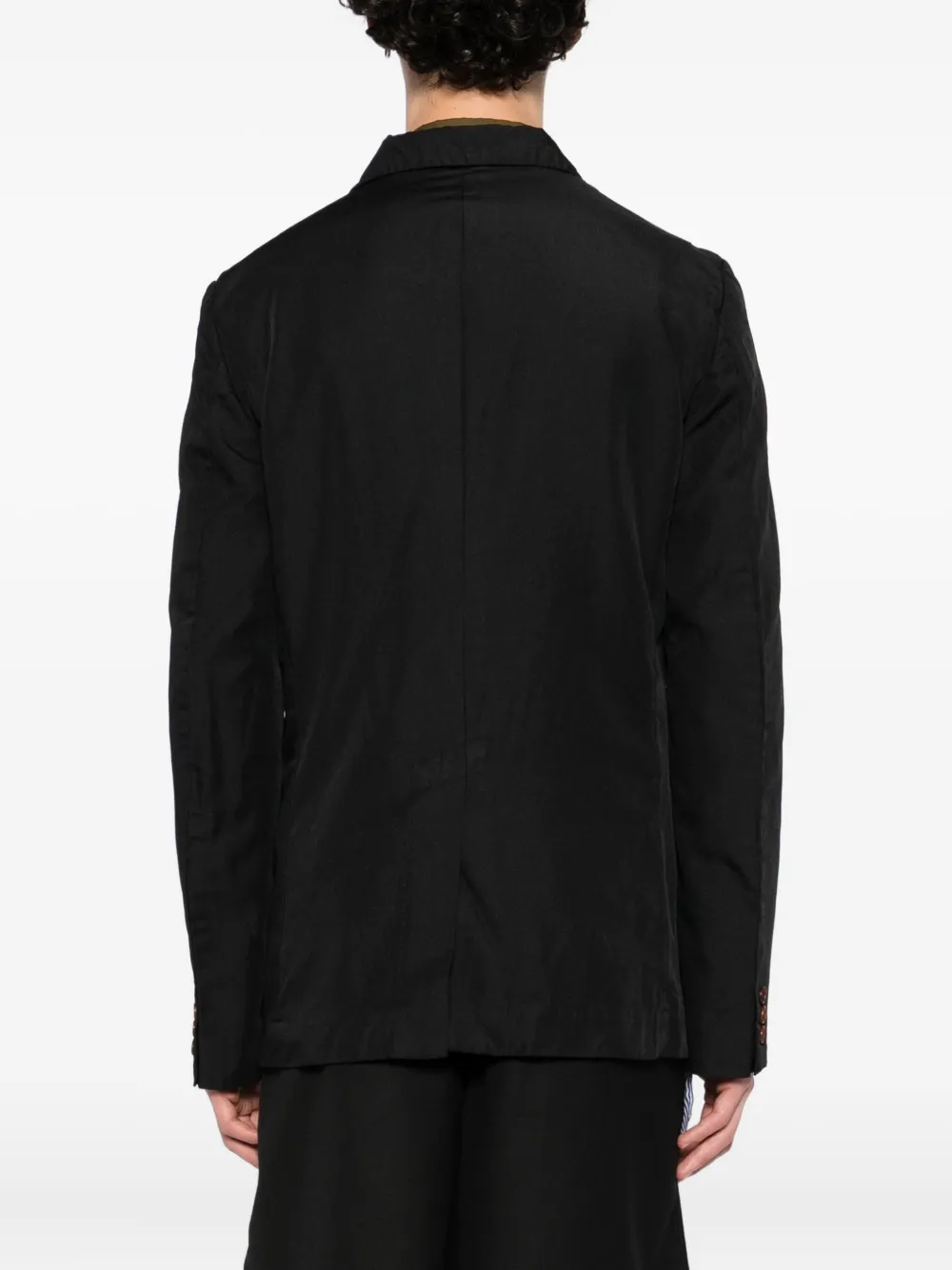 Comme des Garçons Homme Plus Blazer met knopen Zwart