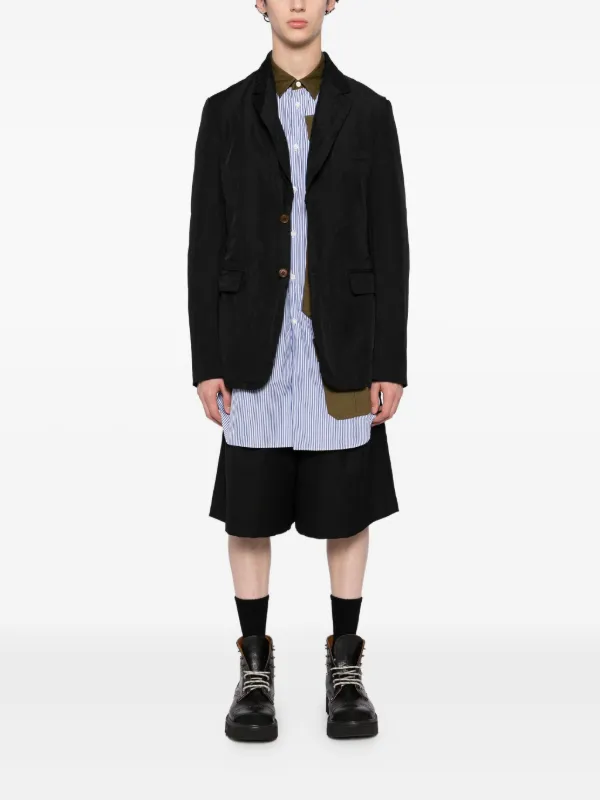 Comme des Garçons homme plus ボタンジャケット Comme des Garçons Homme Plus - Black Buttons Blazer