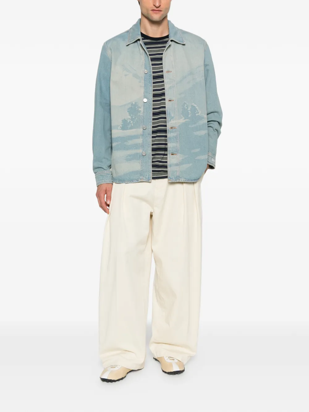 Lacoste chamarra con botones | Sobrecamisas | Image 2