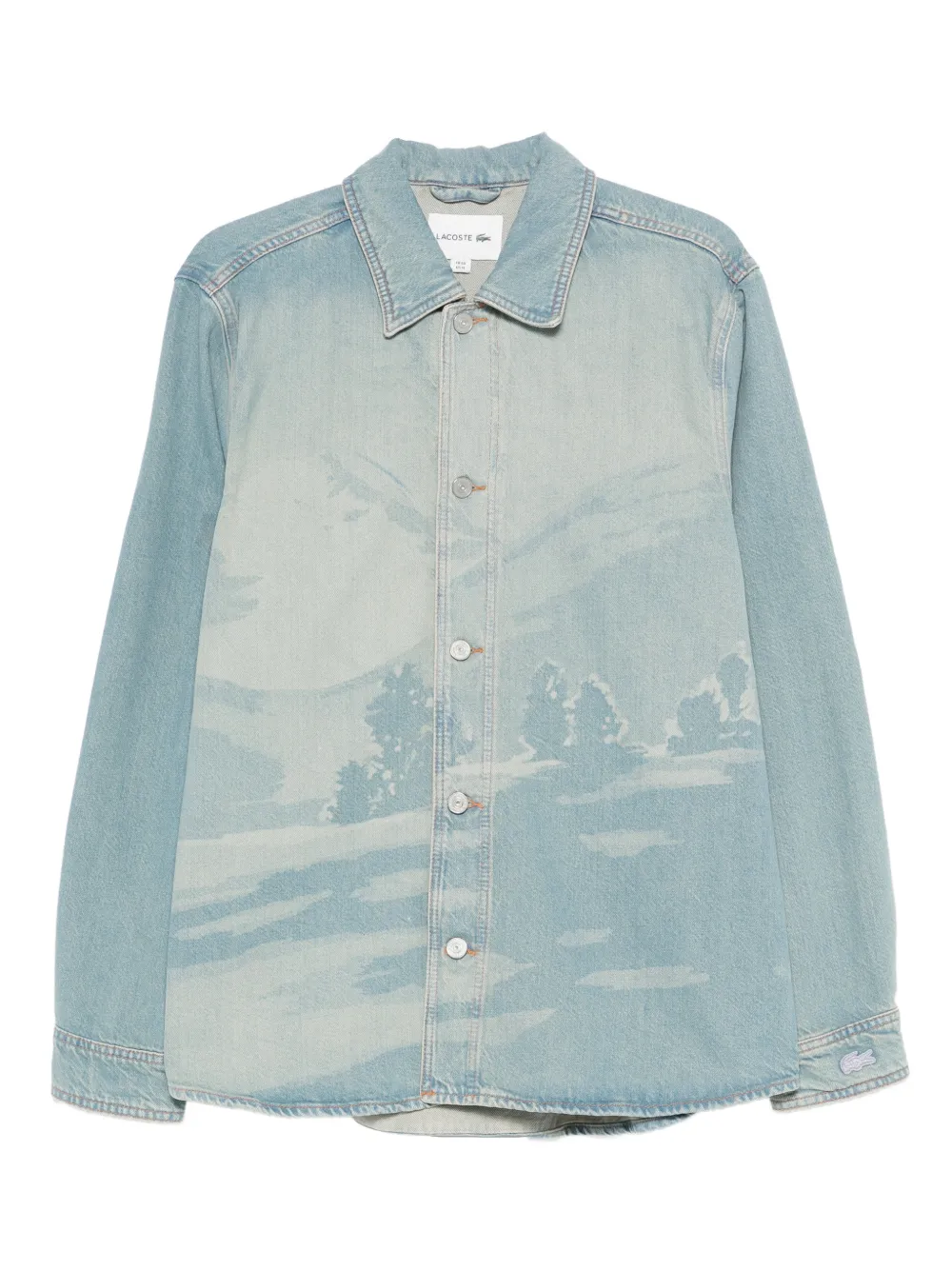 Lacoste chamarra con botones | azul | Image 1