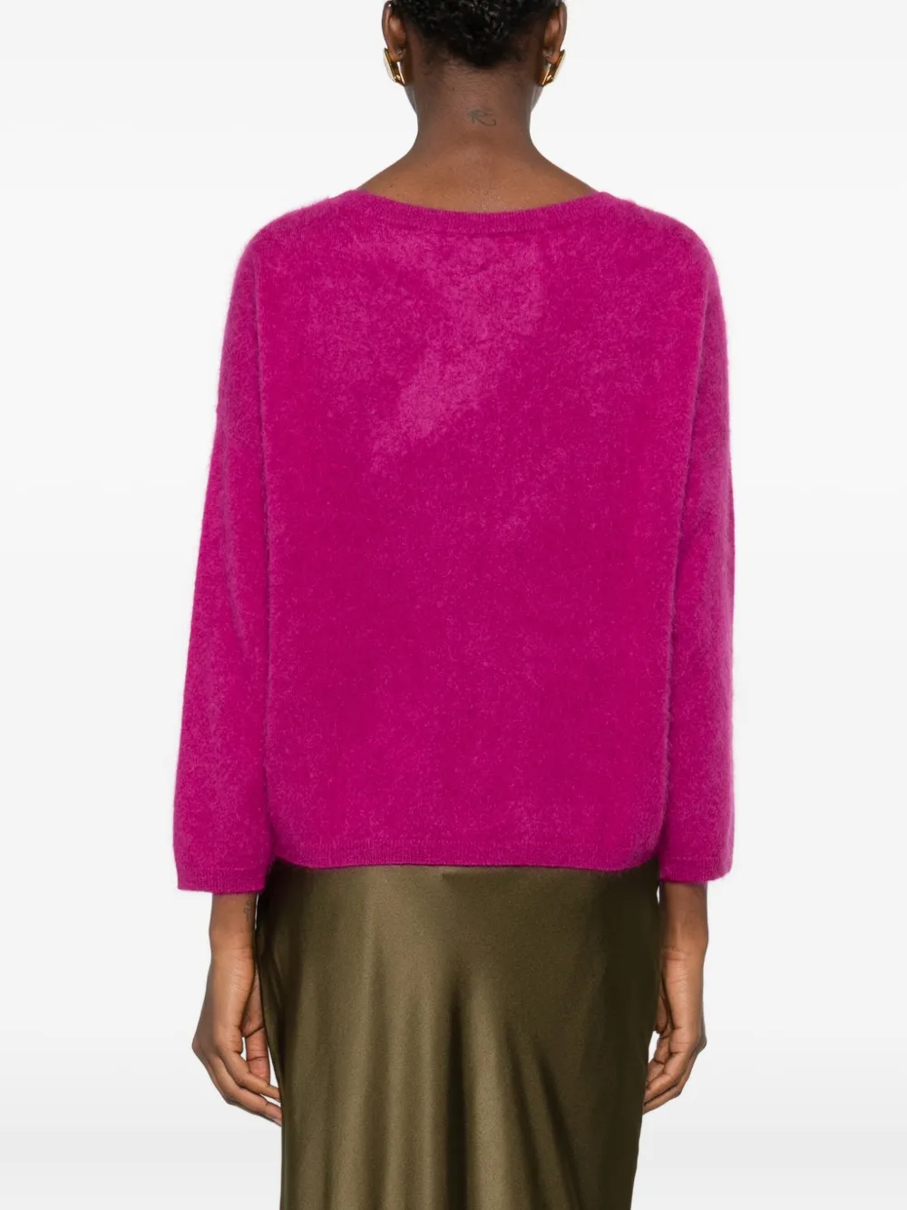 Absolut Cashmere Soeli V-neck Sweater In Pink