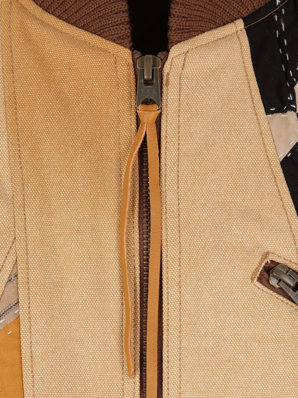  Khoki Chaqueta Con Diseño Patchwork Y Paneles - Neutro 