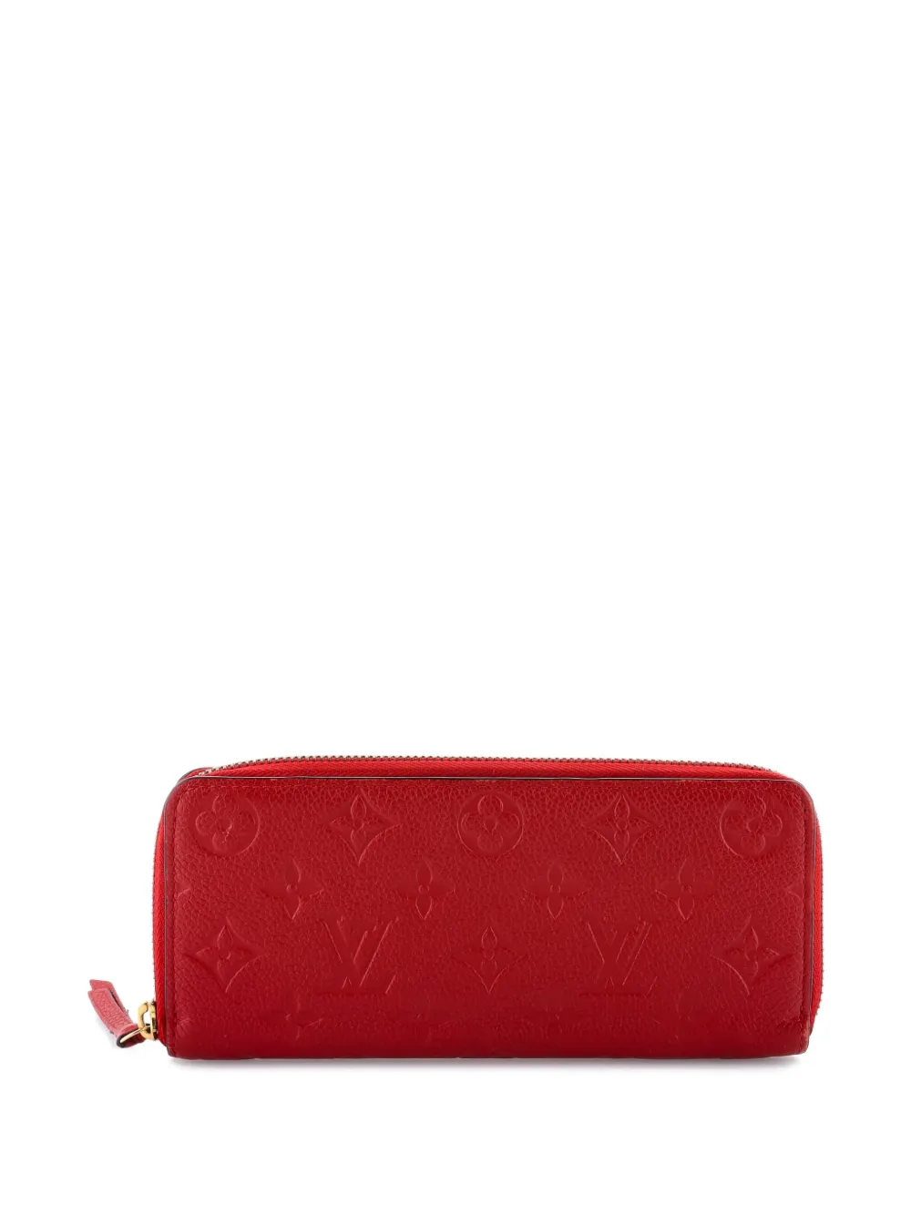 Louis Vuitton Pre-Owned Monogram Embossed Clemence Wallet | rosso | Image 1