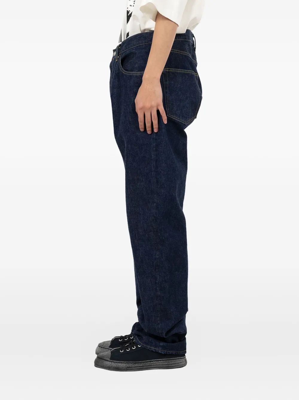 Maison MIHARA YASUHIRO Jeans met vijf zakken Blauw