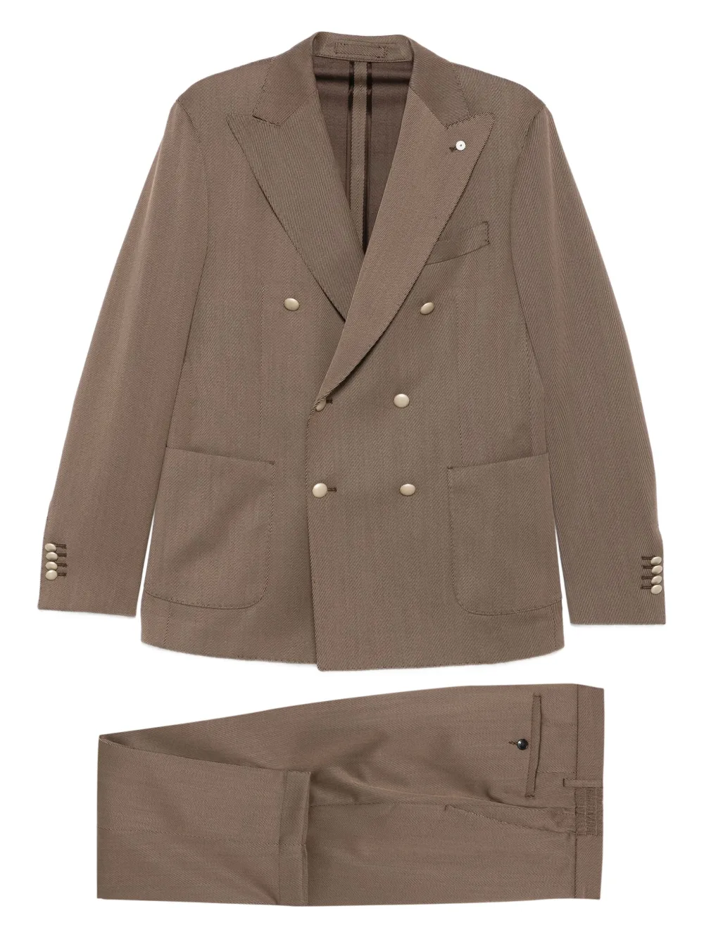 LUIGI BIANCHI MANTOVA Wilson suit | Brown | Image 1