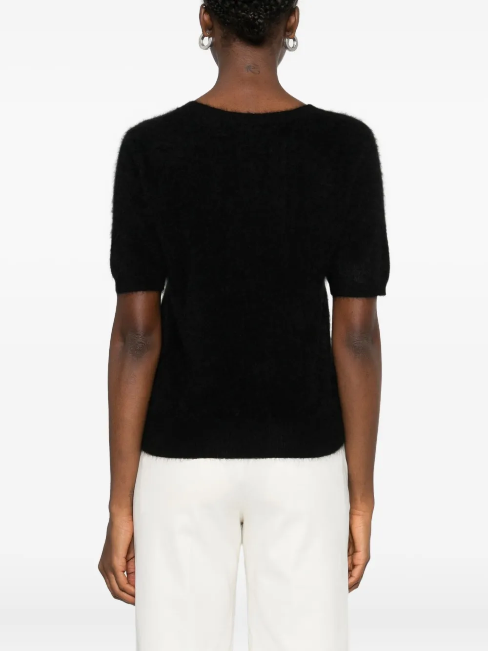 absolut cashmere Amaya T-shirt met korte mouwen Zwart