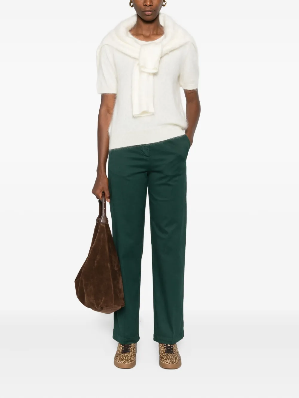 absolut cashmere Amaya kasjmier T-shirt Beige