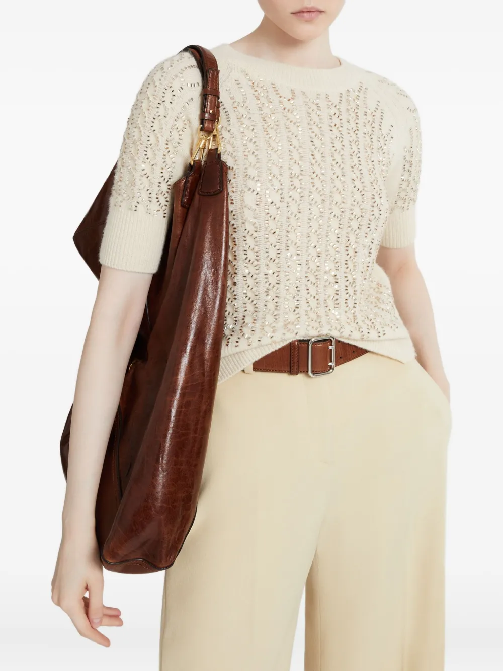 Ermanno Scervino playera tejido con detalles | Playeras y jerséis | Image 2