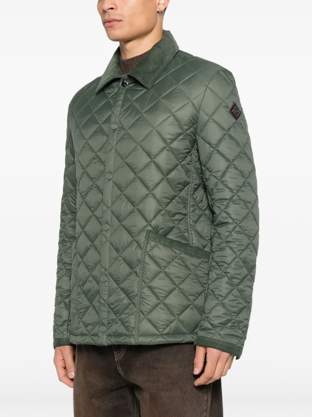  Husky Quilted Jacket - Green 