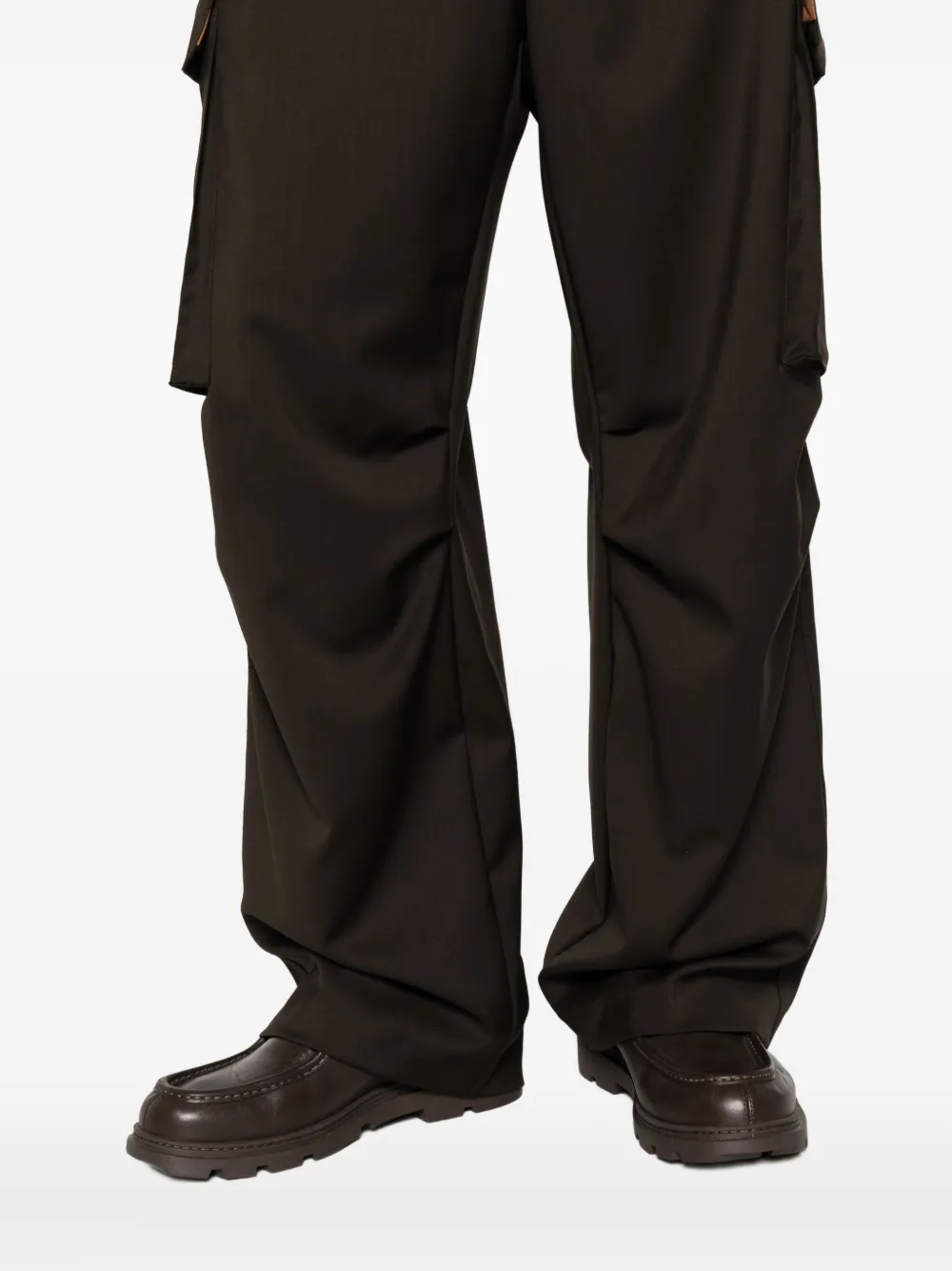 A Paper Kid Cargo broek Bruin