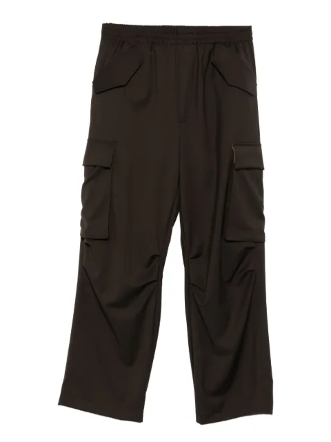 A Paper Kid elasticated-waistband cargo pants