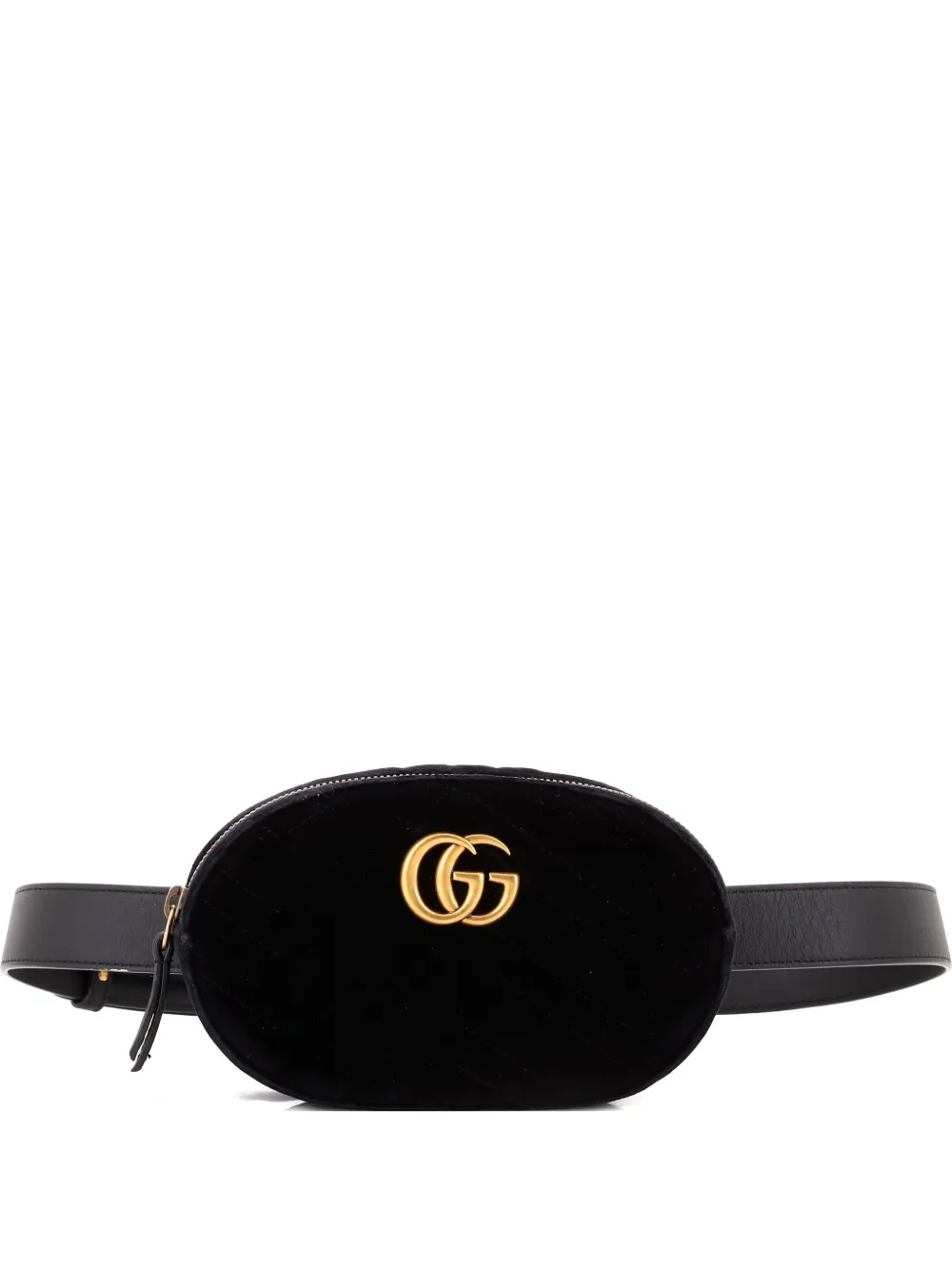 Gucci Pre-Owned gg marmont matelasse belt bag - Nero