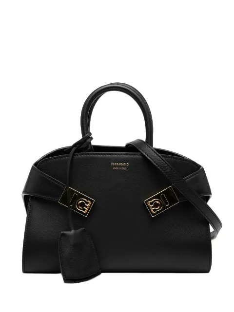 Ferragamo Pre-Owned bolsa satchel Hug XS de piel de becerro 2023-2025