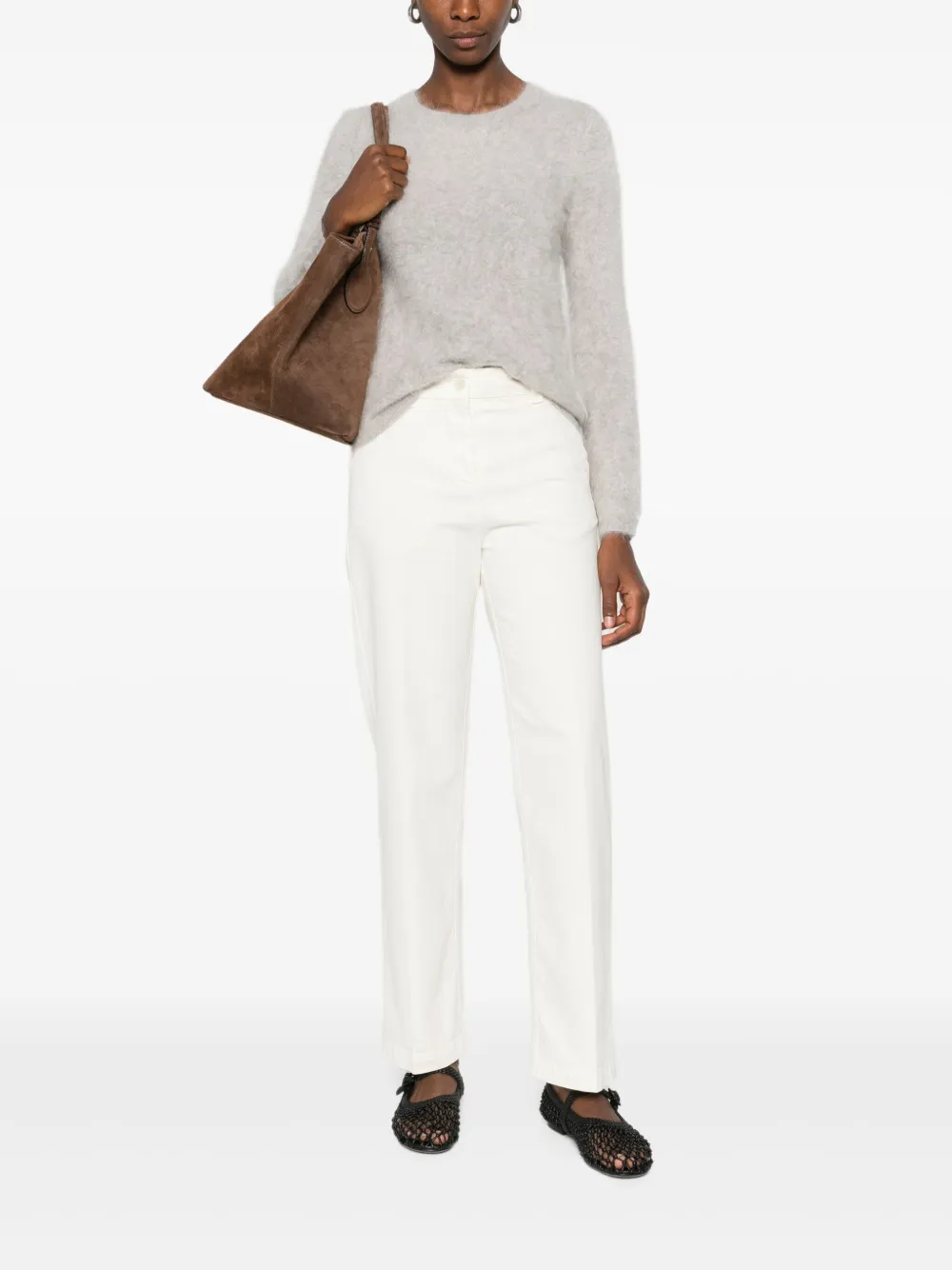 Absolut Cashmere Cali Sweater In Gray