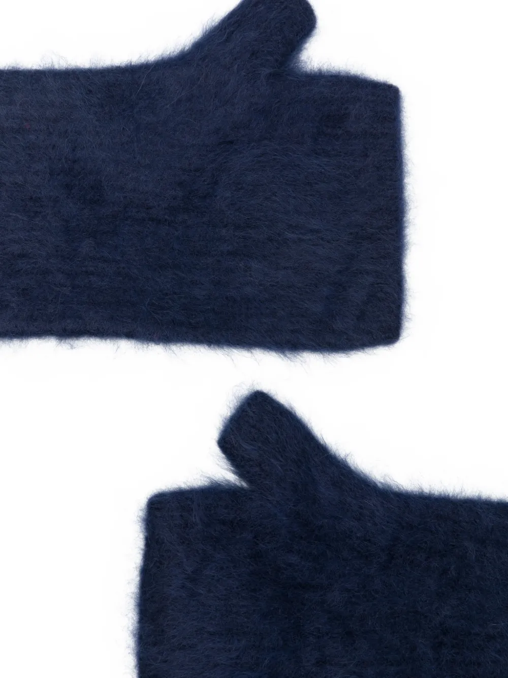 Absolut Cashmere Karolina Open-thumb Cashmere Gloves In Blue