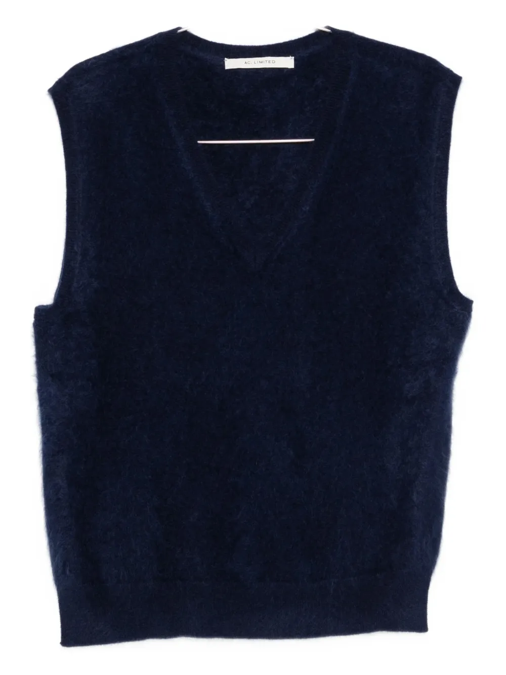 absolut cashmere Top Miriam con scollo a V - Blu