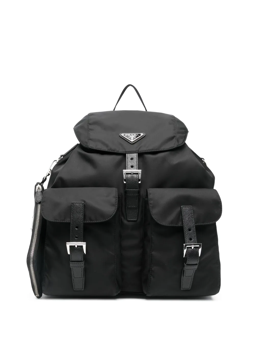 Prada buckle flap backpack | Black | Image 1